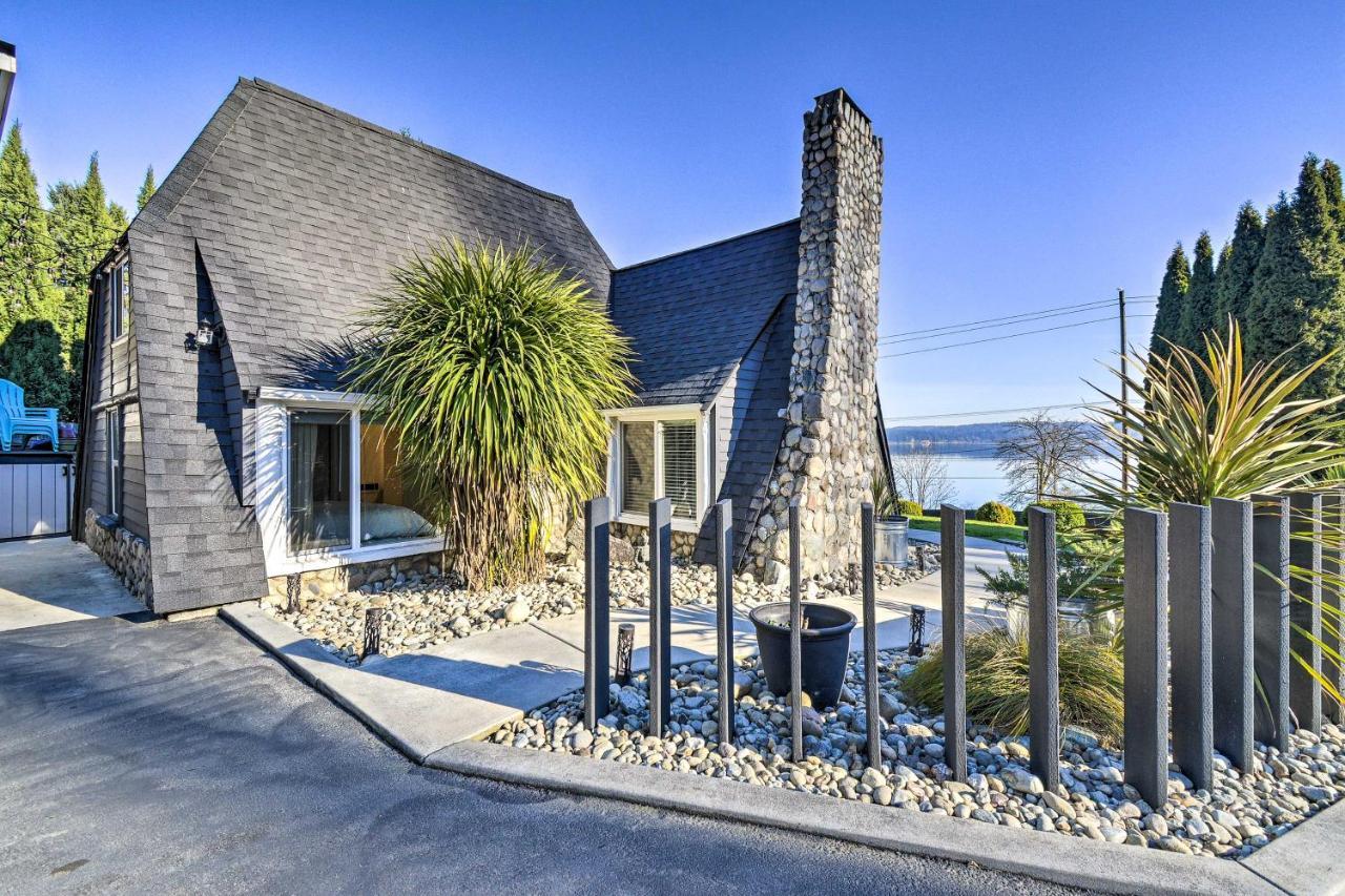 Puget Sound Cabin With Hot Tub And Water Views! 布雷默顿 外观 照片