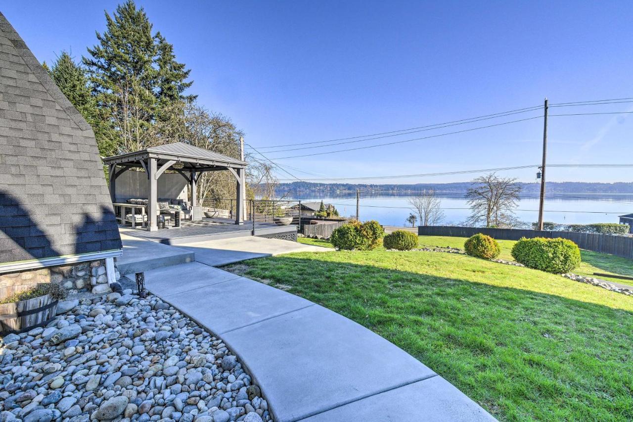 Puget Sound Cabin With Hot Tub And Water Views! 布雷默顿 外观 照片